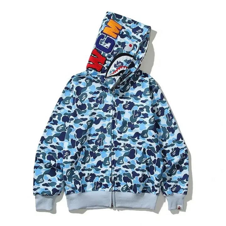 [BUNJANG] BAPE Mood Hooded Zip-up / 베이프 무드 후드집업