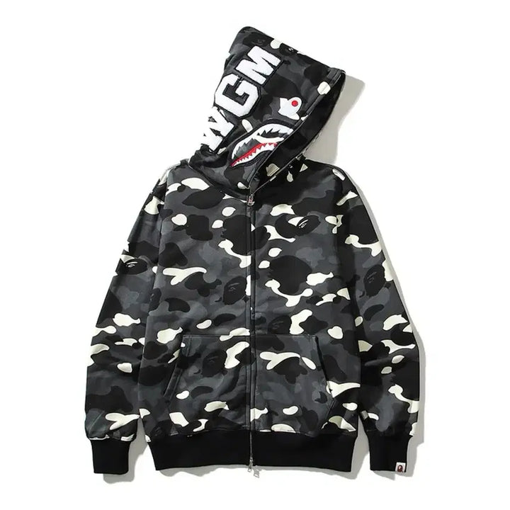 [BUNJANG] BAPE Mood Hooded Zip-up / 베이프 무드 후드집업