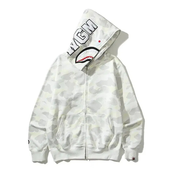 [BUNJANG] BAPE Mood Hooded Zip-up / 베이프 무드 후드집업
