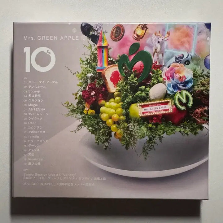 [BUNJANG] Mrs. Green Apple 10 Limited Edition DVD / 미세스 그린애플 10 초회한정반DVD (미개봉)