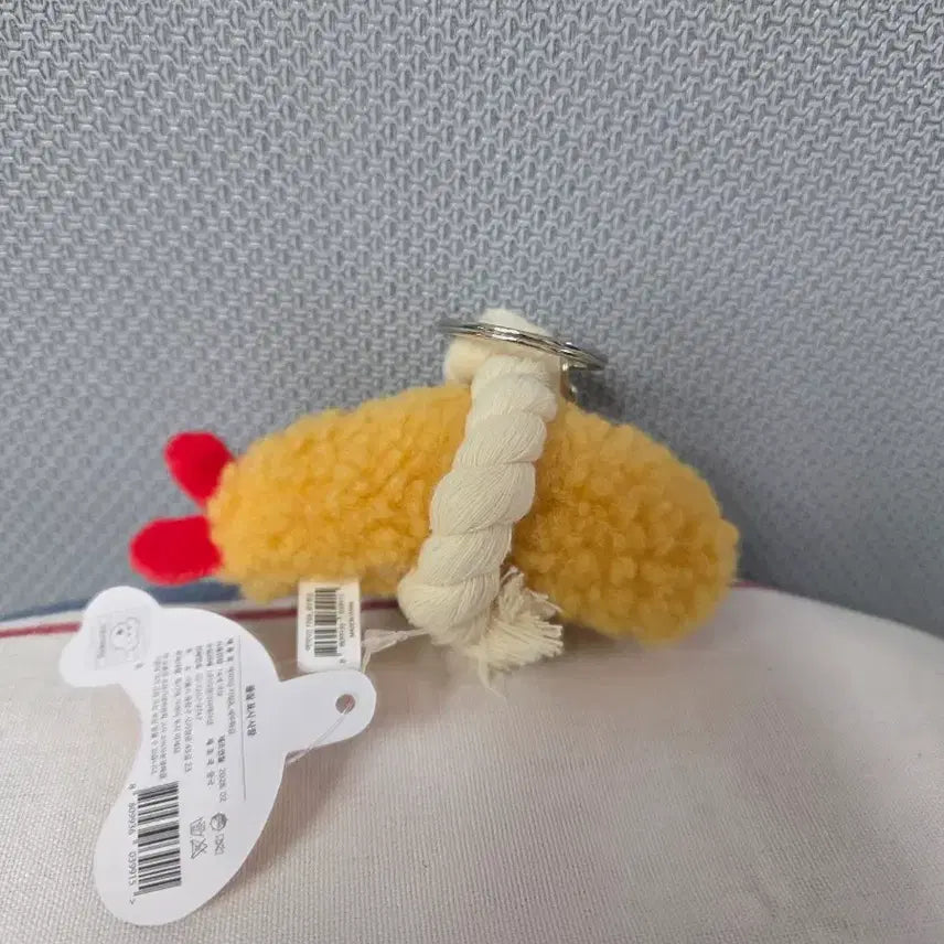 [BUNJANG] 8cm Shrimp Doll Keychain / 액막이 새우 인형 키링 8cm 새상품