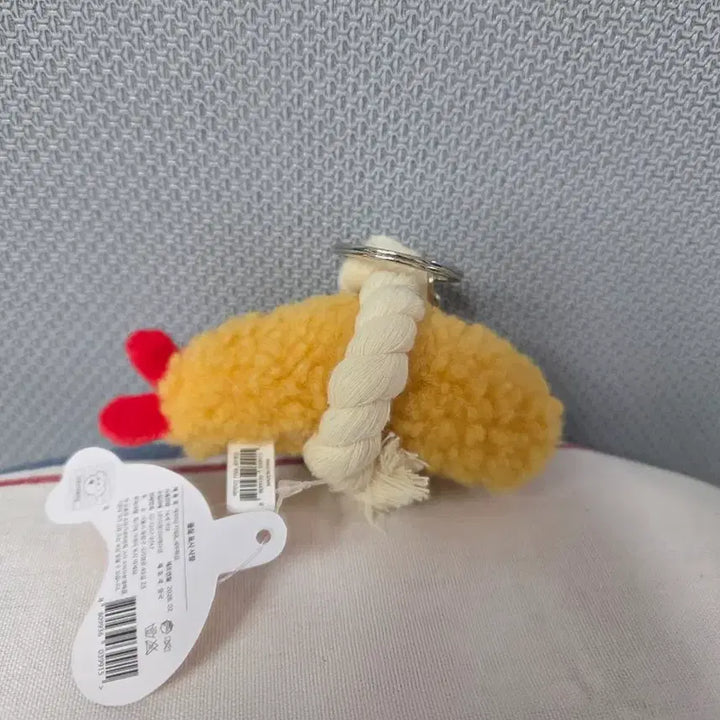 [BUNJANG] 8cm Shrimp Doll Keychain / 액막이 새우 인형 키링 8cm 새상품