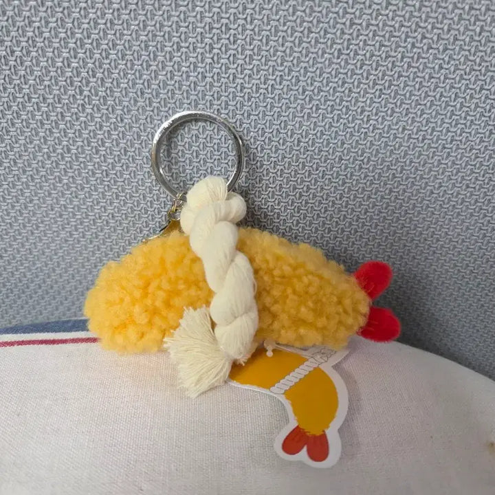 [BUNJANG] 8cm Shrimp Doll Keychain / 액막이 새우 인형 키링 8cm 새상품