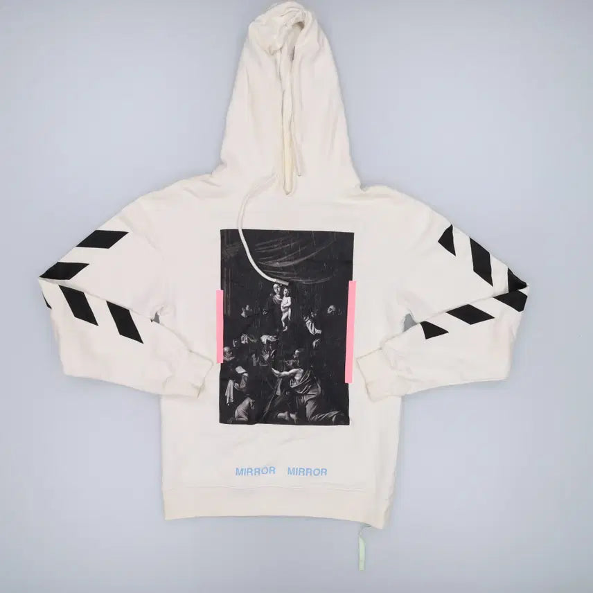 [BUNJANG] S Big Printing Oversized Hoodie / S 빅프린팅 오버핏 후드티 0318H1