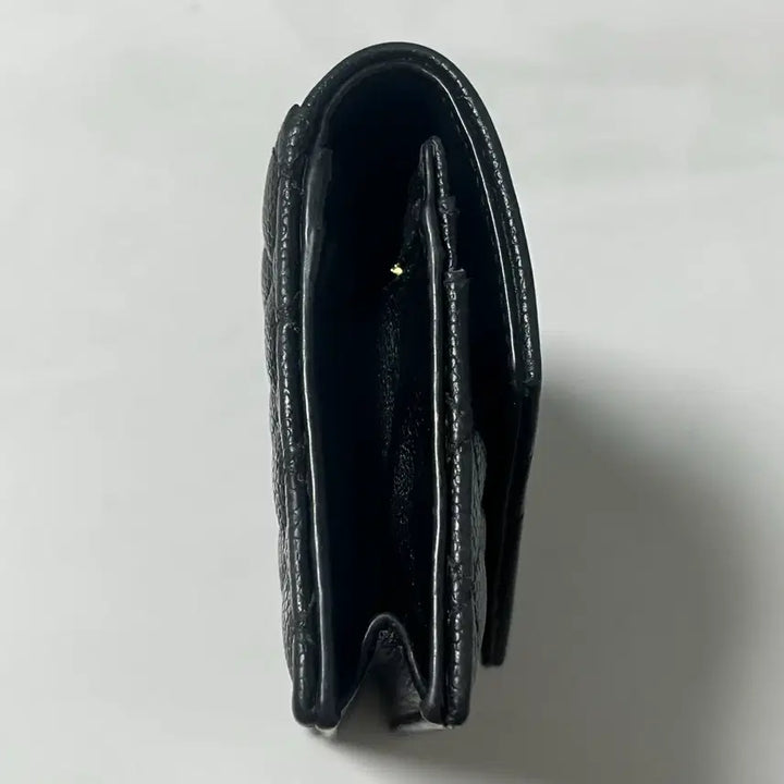 [BUNJANG] Yves Saint Laurent Matelassé Monogram Card Wallet / 정품 명품 입생로랑 믹스 마틀라세 모노그램 플랩 카드지갑 반지갑
