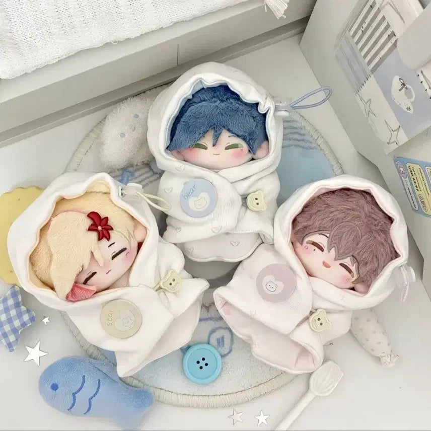 [SOLD OUT] 10cm 솜인형 인형옷 잠옷 외투