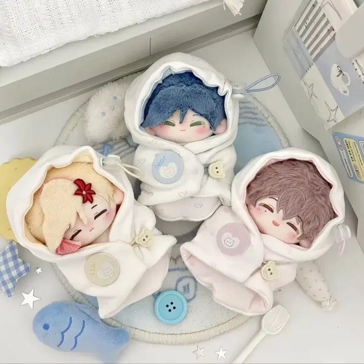 [SOLD OUT] 10cm 솜인형 인형옷 잠옷 외투