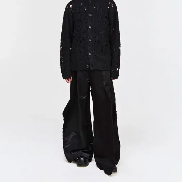 [BUNJANG] Songzio Devastate Round Neck Cardigan / 송지오 데바스테이트 라운드넥 가디건 48.