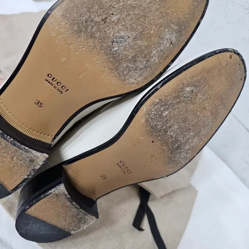 [BUNJANG] Gucci White Loafers Women&