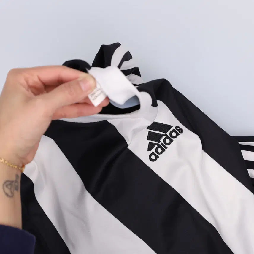 [BUNJANG] Adidas Striped Long Sleeve Jersey / 95 아디다스 스트라이프 긴팔져지 0318H1