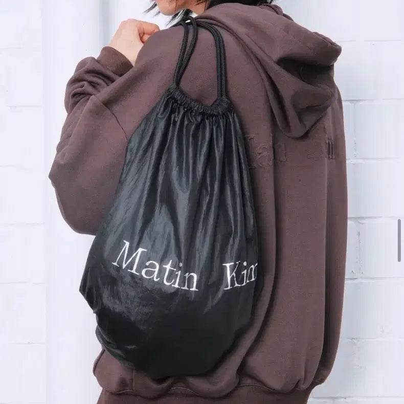 [BUNJANG] Matinkim String Bag - Black (Limited Edition) / 마뗑킴 한정판스트링백 블랙 새상품