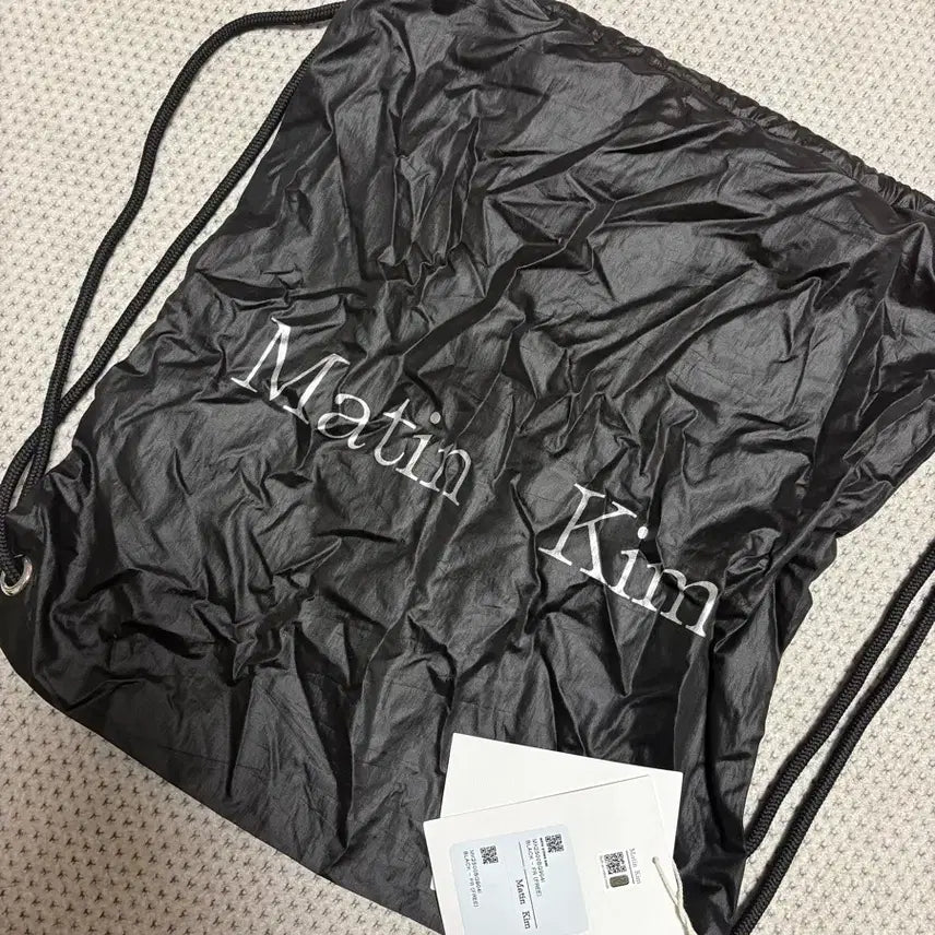 [BUNJANG] Matinkim String Bag - Black (Limited Edition) / 마뗑킴 한정판스트링백 블랙 새상품