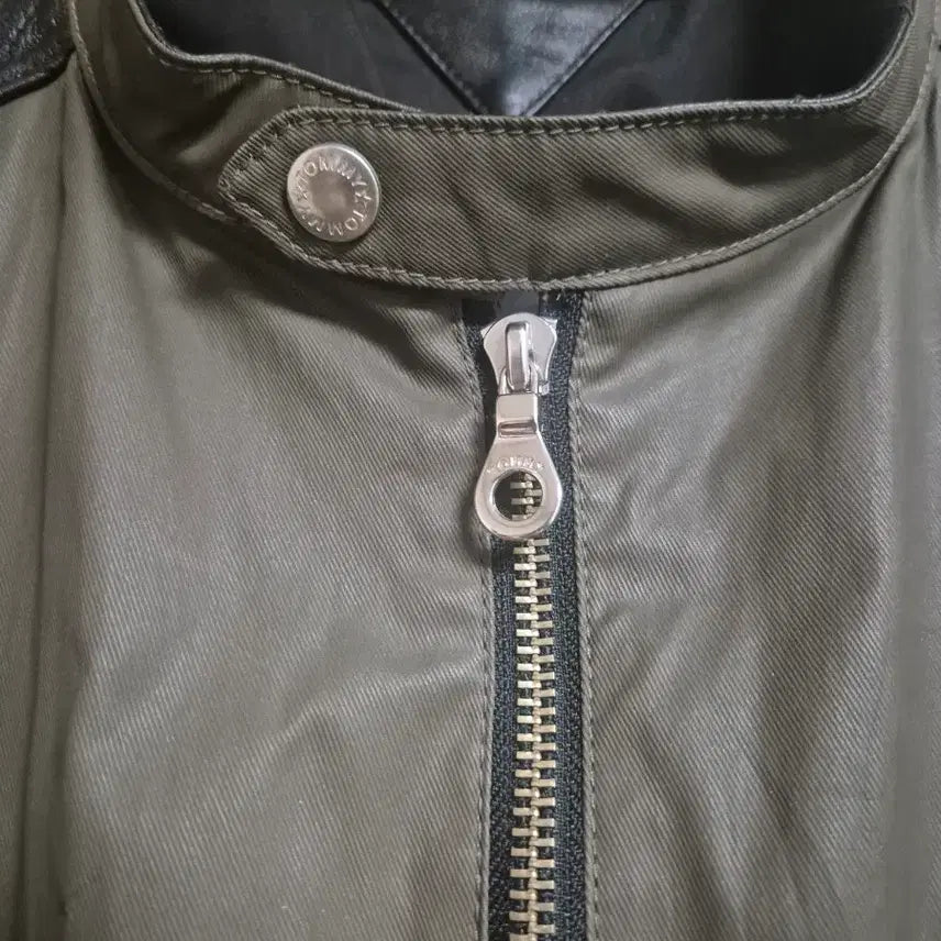 [BUNJANG] Tommy Hilfiger Quilted Biker Crop Jacket / 타미힐피거 퀄팅 바이커 크롭 자켓 판매합니다! L
