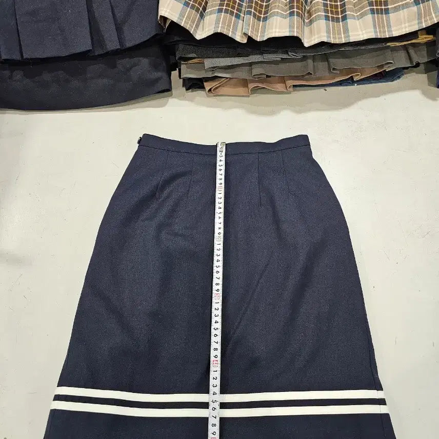 [BUNJANG] Used School Uniform Skirt Size 68 / 중고 교복치마 사이즈 68