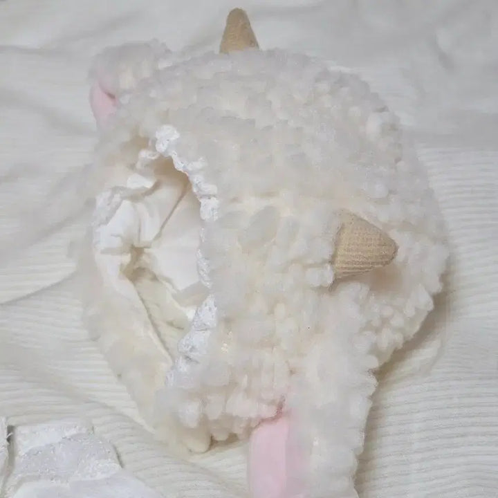 [BUNJANG] BJD Doll Lace Angora Wool Jumpsuit / bjd 구체관절 의상 레이스 양모자 점프수트