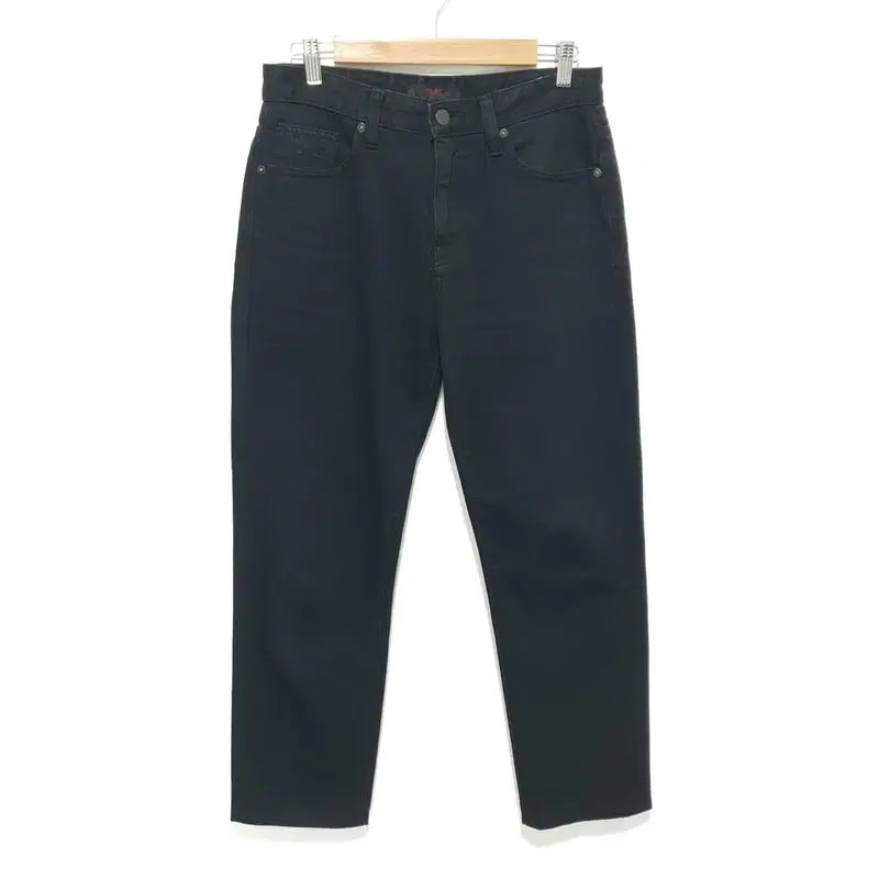 [BUNJANG] Plac Jean I WANT Cropped Slim Straight Denim Pants / 플랙진 I WANT 크롭 슬림 스트레이트 데님 팬츠 30_M0398