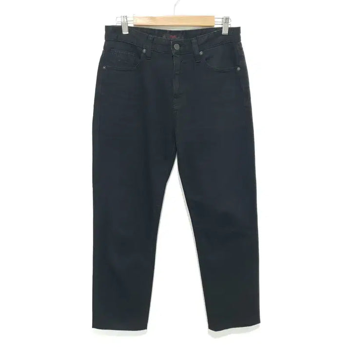 [BUNJANG] Plac Jean I WANT Cropped Slim Straight Denim Pants / 플랙진 I WANT 크롭 슬림 스트레이트 데님 팬츠 30_M0398
