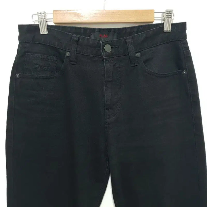 [BUNJANG] Plac Jean I WANT Cropped Slim Straight Denim Pants / 플랙진 I WANT 크롭 슬림 스트레이트 데님 팬츠 30_M0398