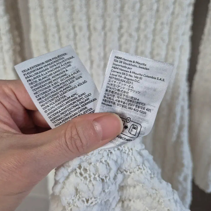 [BUNJANG] H&amp;M White Sleeves Long Dress / S)에이치엔엠 화이트 슬리브스 롱 원피스