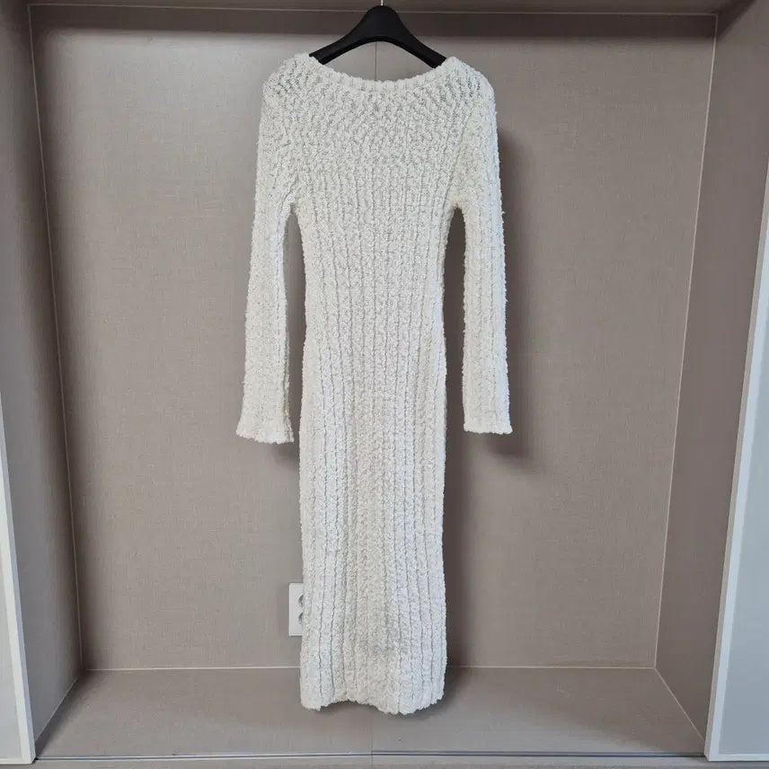 [BUNJANG] H&amp;M White Sleeves Long Dress / S)에이치엔엠 화이트 슬리브스 롱 원피스