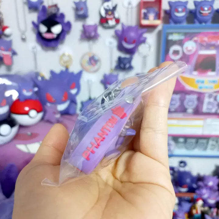 [BUNJANG] Pokemon Phantom Strap Figure Keyring / 포켓몬 랜덤 스트랩 피규어 키링 - 팬텀 미사용품