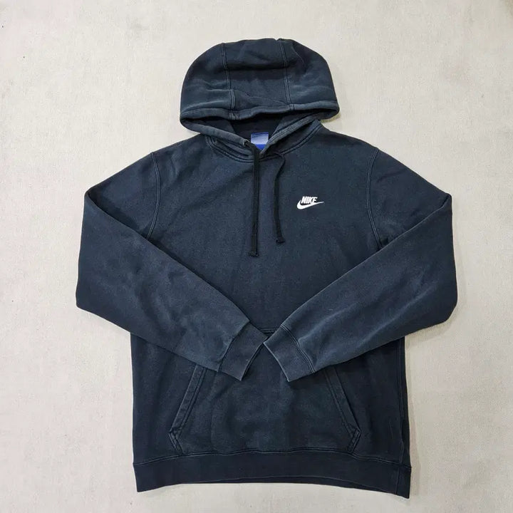 [BUNJANG] Nike Small Logo Black Hoodie / L 나이키 스몰로고 블랙 후드티 0311Y