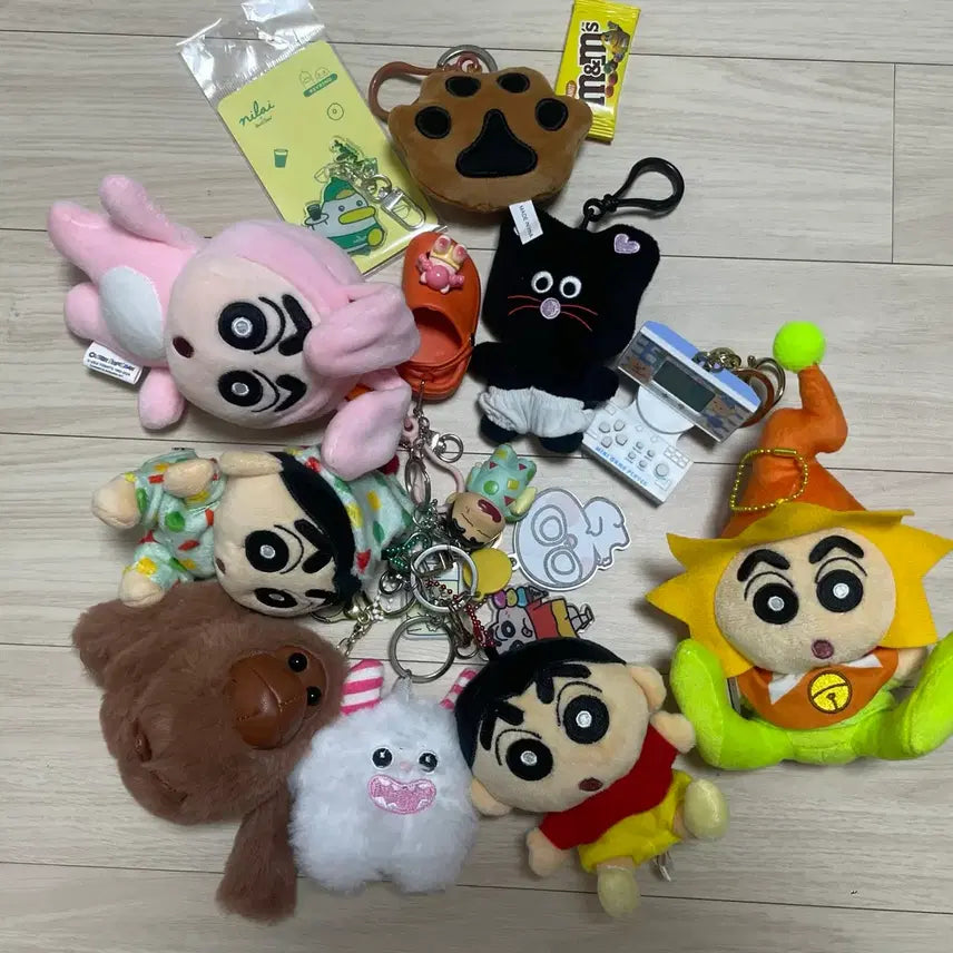 [SOLD OUT] 짱구 키링 세트