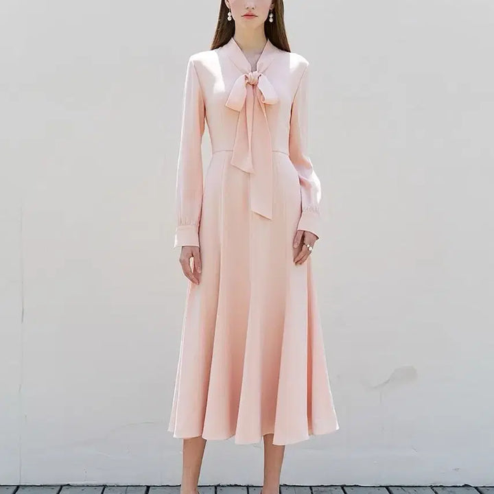 [SOLD OUT] 브라이드앤유 리본 슬리브 드레스 원피스 1
