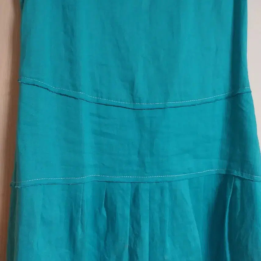 [BUNJANG] GAOTTICELLI Sleeveless Emerald Dress / GAOTTICELLI 민소매 원피스 에메랄드 55