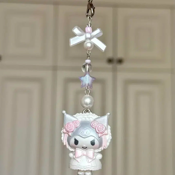 [BUNJANG] Sanrio Kuromi Figure Keyring / (재입고 대기 중)산리오 쿠로미 피규어 키링 새상품