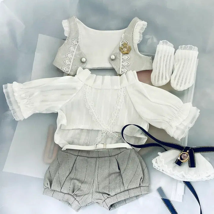[BUNJANG] 20cm Doll 2, Doll Clothes 1 Bundle Set / 무속성 20cm 인형 2, 인형 옷 1 판매합니다!