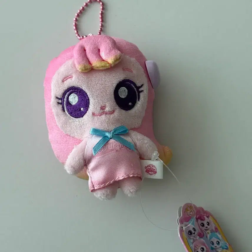 [BUNJANG] Princess Catch! Teenieping Arum-ping Doll Keychain / 정품 프린세스 캐치티니핑 아름핑 인형 키링 새상품 택O