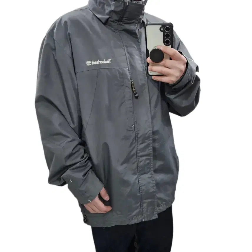 [BUNJANG] Timberland Weather Gear Oversized Windbreaker / L 팀버랜드 웨더기어 오버핏 바람막이