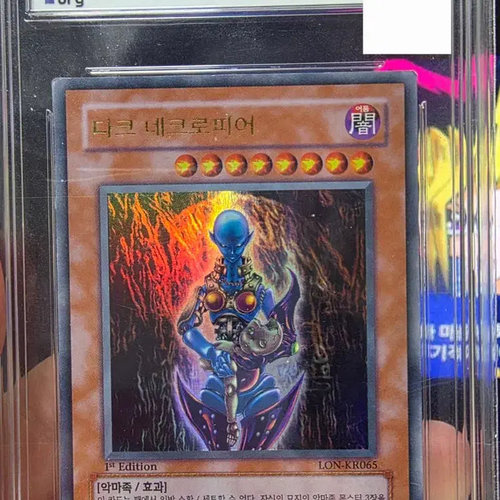 [BUNJANG] Yu-Gi-Oh! Dark Necrofear 1st Edition BRG8 Card / 유희왕 다크 네크로피어 1st 퍼에 brg8