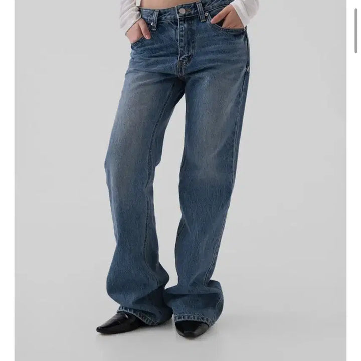 [BUNJANG] Autumn Low-Rise Denim Jeans / 어텀 로우라이즈 데님 m