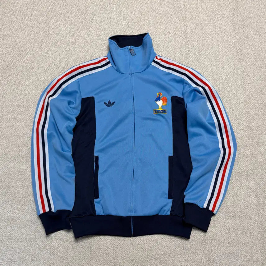 [BUNJANG] Adidas Firebird France Track Top Jersey L / 아디다스 파이어버드 프랑스 트랙탑 져지 L