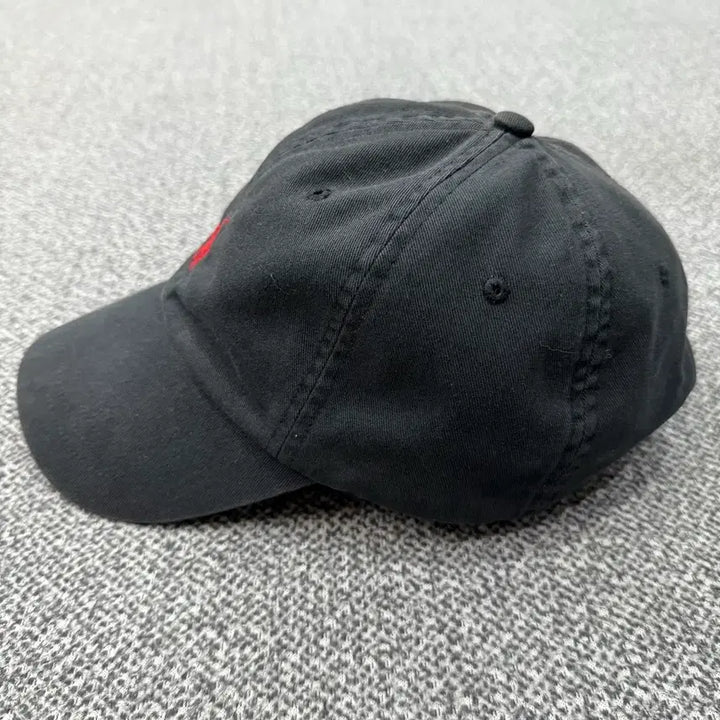 [BUNJANG] Polo Ralph Lauren Red Pony Vintage Black Ball Cap / F 폴로 랄프로렌 레드포니 빈티지블랙 볼캡 모자