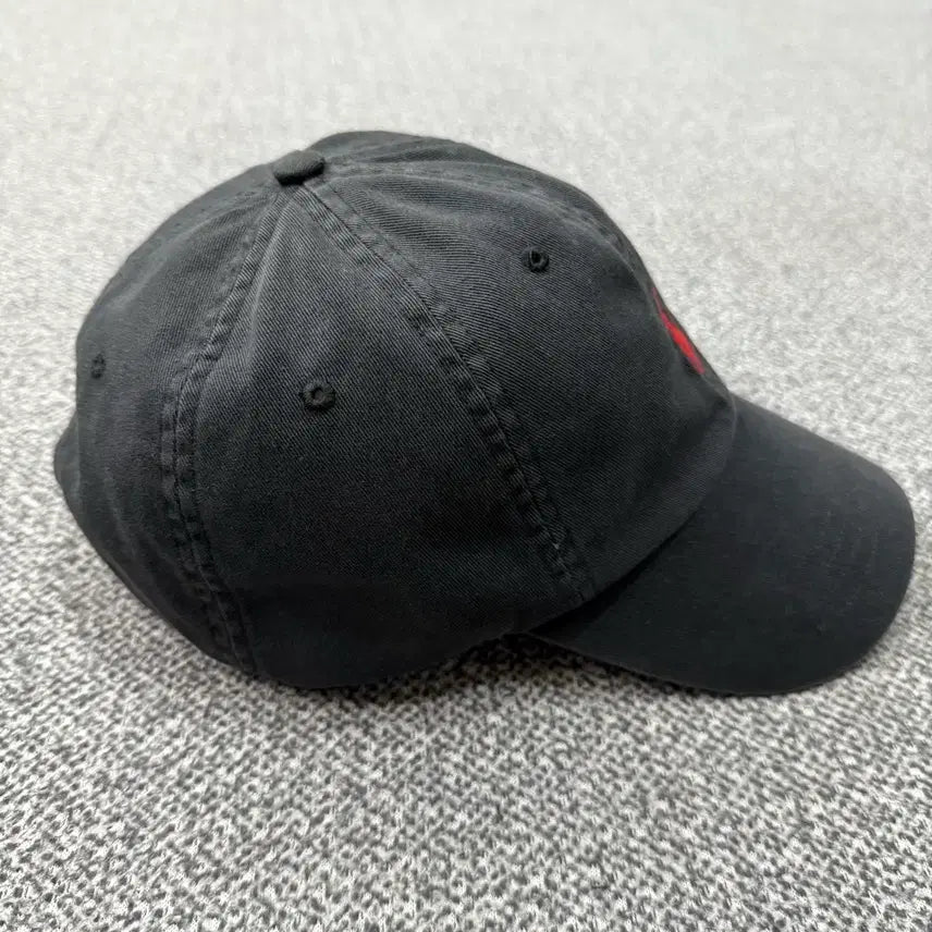 [BUNJANG] Polo Ralph Lauren Red Pony Vintage Black Ball Cap / F 폴로 랄프로렌 레드포니 빈티지블랙 볼캡 모자
