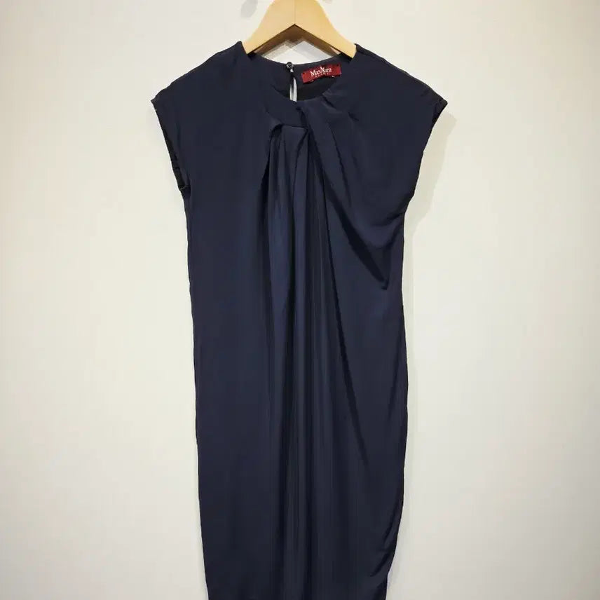 [BUNJANG] Max Mara Studio Drape Sleeveless Dress / 막스마라 스튜디오 드레이프 슬리브리스 원피스