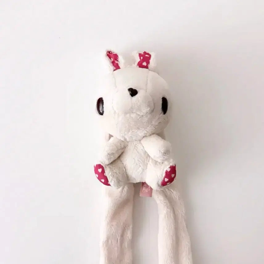 [BUNJANG] Universal Rabbit Valentine White Plush / 범용토끼 발렌타인 흰색 판매