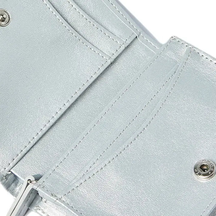 [BUNJANG] NYXX Silver Card Wallet / 엔와이엑스엑스 반지갑 카드지갑 실버