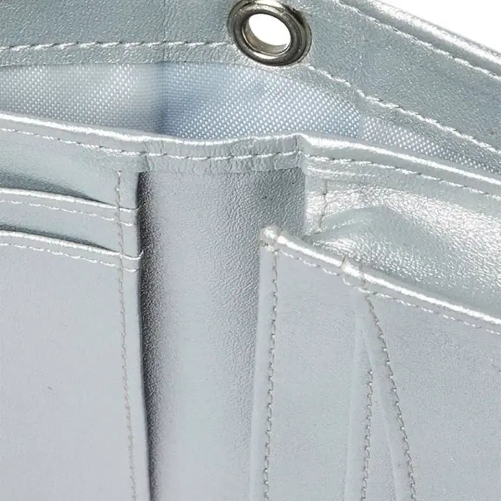 [BUNJANG] NYXX Silver Card Wallet / 엔와이엑스엑스 반지갑 카드지갑 실버