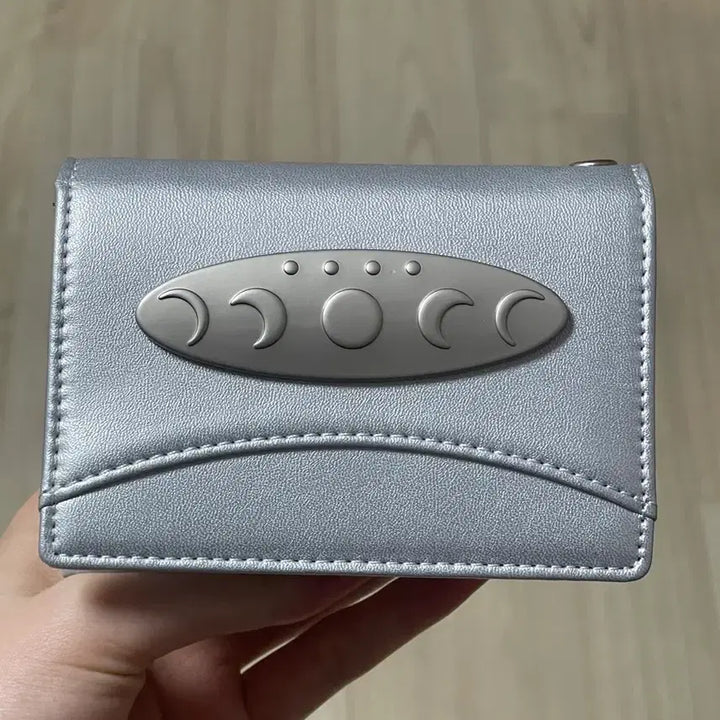 [BUNJANG] NYXX Silver Card Wallet / 엔와이엑스엑스 반지갑 카드지갑 실버
