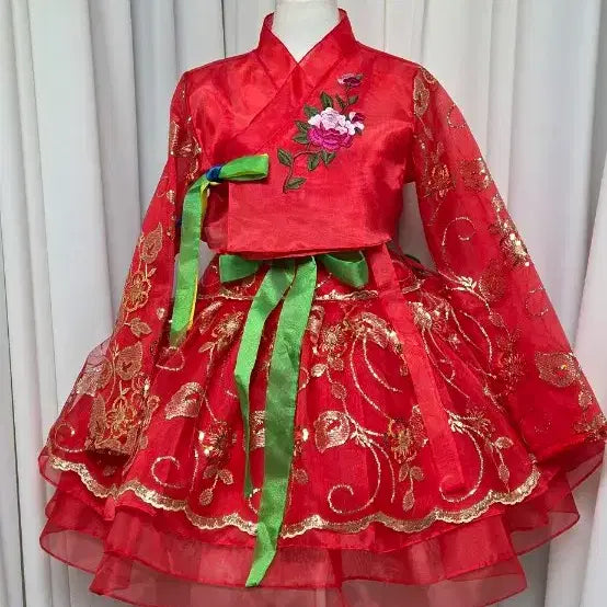 [BUNJANG] Arang Janggu Costume Set / 아랑장구의상 . 난타북 . 퓨젼 한복 .  새상품