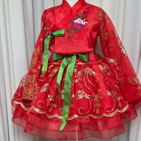 [BUNJANG] Arang Janggu Costume Set / 아랑장구의상 . 난타북 . 퓨젼 한복 .  새상품