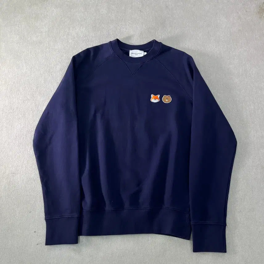 [SOLD OUT] 95 메종키츠네 라인프렌즈 패치 맨투맨