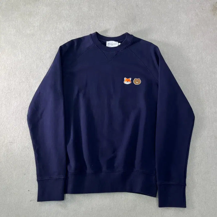 [SOLD OUT] 95 메종키츠네 라인프렌즈 패치 맨투맨