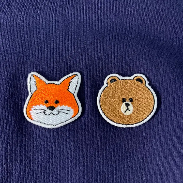 [SOLD OUT] 95 메종키츠네 라인프렌즈 패치 맨투맨