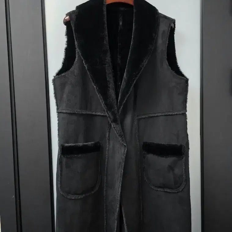 [BUNJANG] Molliolli Long Mustang Coat / molliolli 몰리올리 롱무스탕m