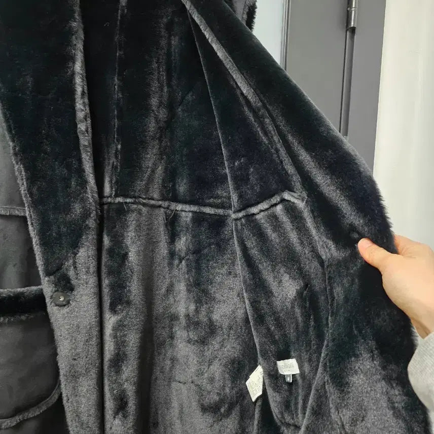 [BUNJANG] Molliolli Long Mustang Coat / molliolli 몰리올리 롱무스탕m
